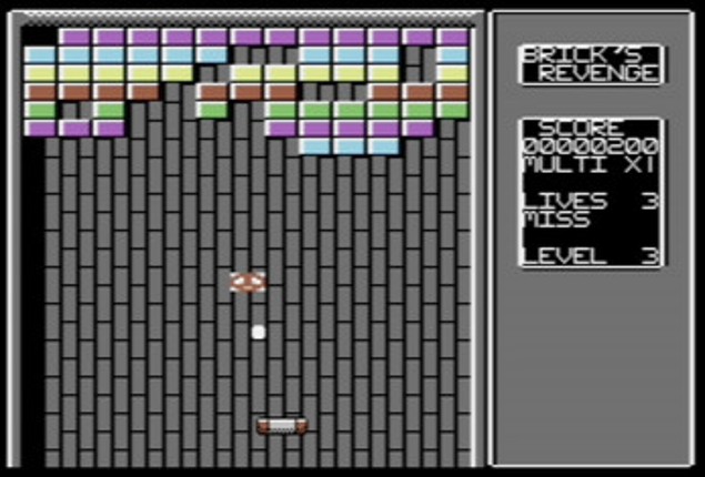Brick's Revenge (C64) screenshot