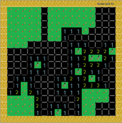 Find the Moles (Minesweeper clone) a Greenfoot Game Image