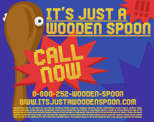 It's Just a Wooden Spoon Image