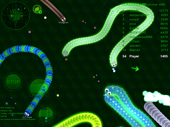 Wormax.io screenshot