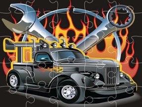 Hot Rod Jigsaw Image