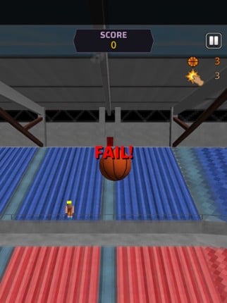 Pixel Basketball 3D screenshot