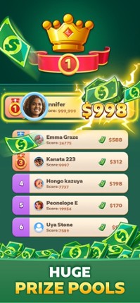 Solitaire Clash: Win Real Cash screenshot