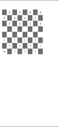 Blindfold Checkers screenshot