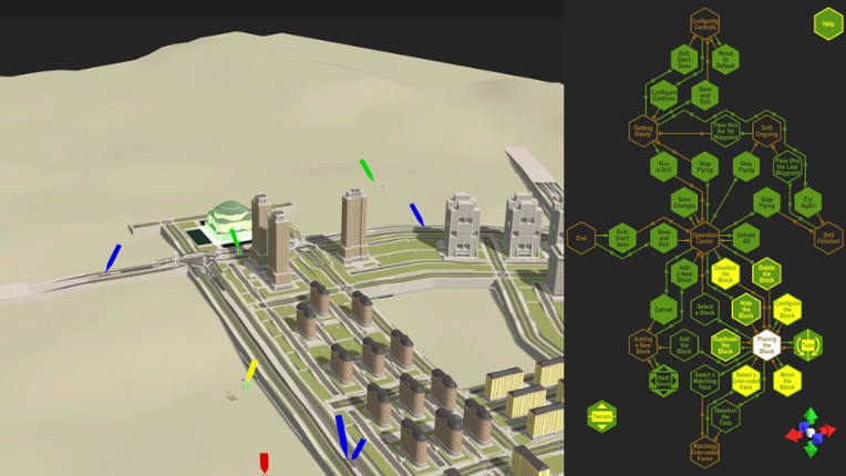 Building Block Cities - Fire Copter Drills screenshot