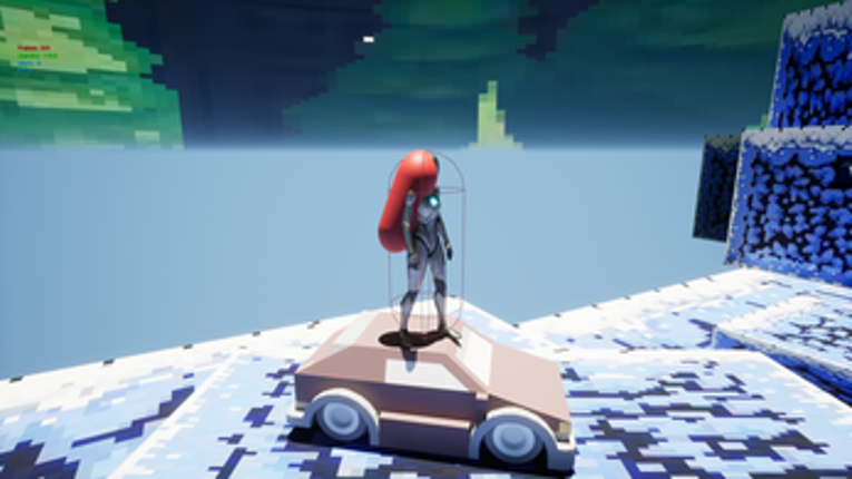Celeste but it's 3D screenshot