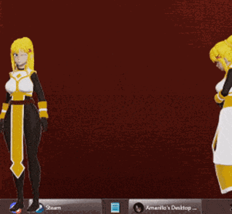 Desktop Darkness - A virtual pet Konosuba fan game screenshot