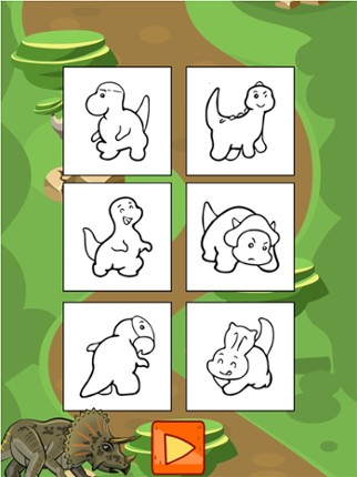 Dinosaur Drawing and Coloring Ideas for Kids screenshot