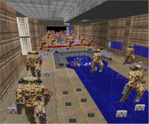 Doom 2 Final Boss Battle Replacement Maps screenshot