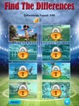 Find and Spot The Differences Football Soccer Star Image