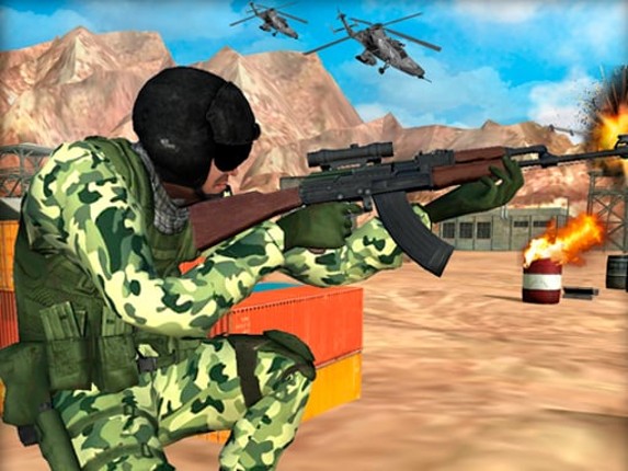 Frontline Army Commando War Game Cover