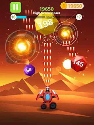 Rock Blast - Fire Ball screenshot