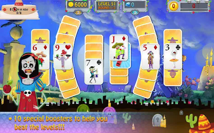 Halloween Solitaire: Muertos screenshot