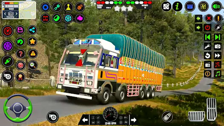 Indian Cargo Truck Sim Game 3D Image