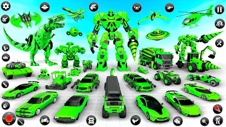 Dino Car Robot Transform Games screenshot