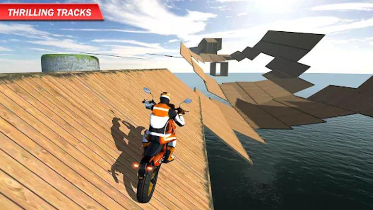 Racing on Bike screenshot