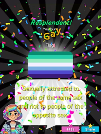 LGBTQ Flags Merge Image