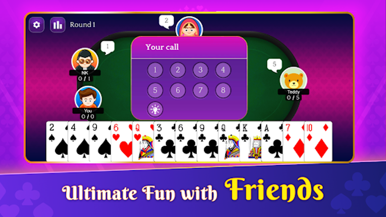 Callbreak Multiplayer screenshot