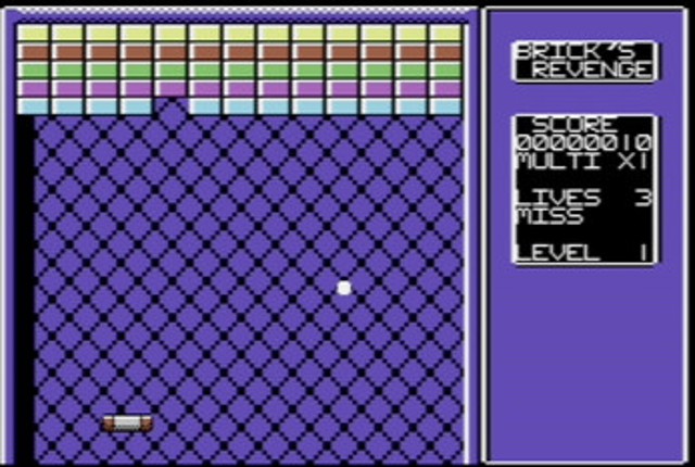 Brick's Revenge (C64) screenshot