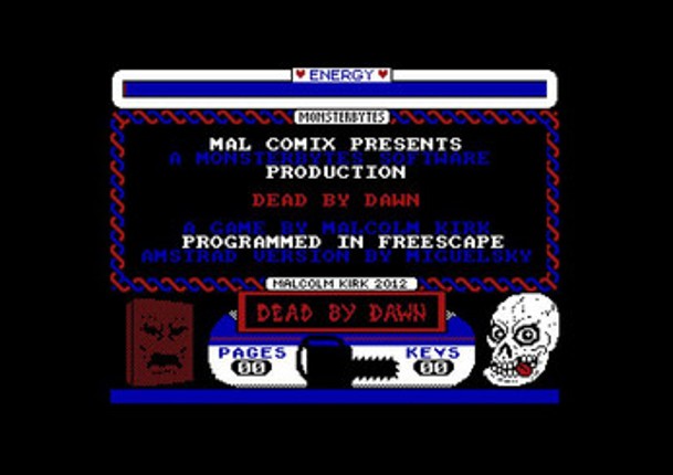 Dead by Dawn (Amstrad CPC) Image