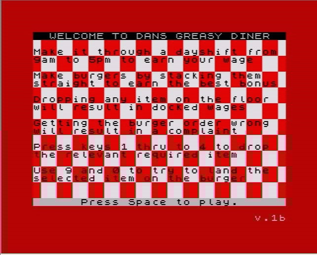 Games like Greasy Dans - ZX Spectrum