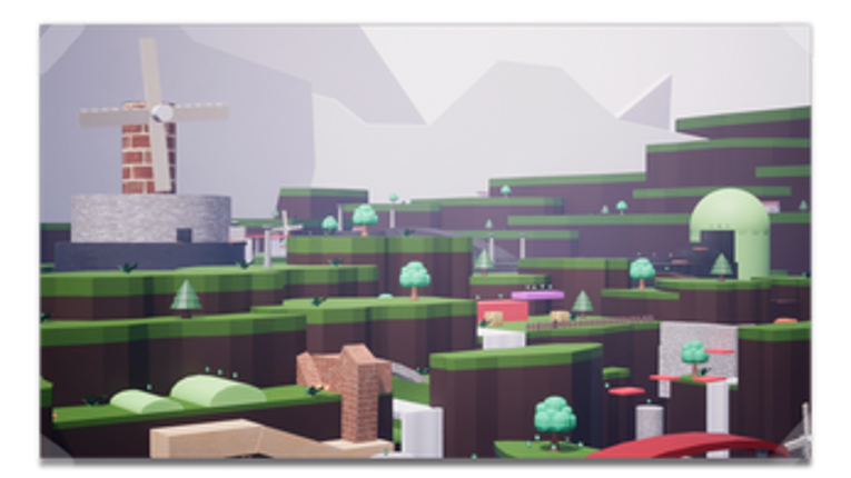 Rocket on Land Image