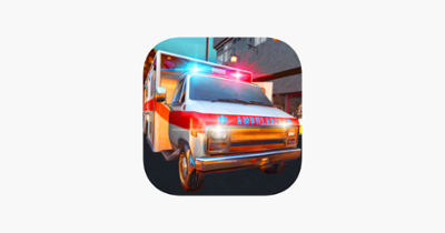 Hospital Rush Ambulance Parking Image