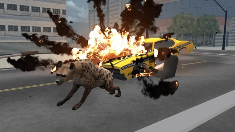 Hyena Rampage : Wild Animal Simulator 2017 screenshot