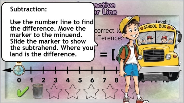 Interactive Number Line screenshot