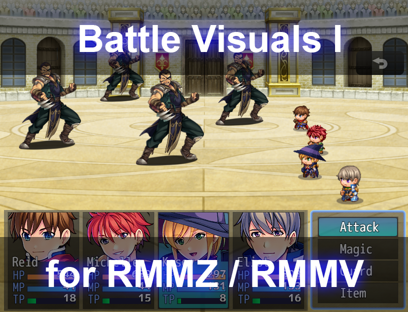 Games like JLP - Battle Visuals 1 MV & MZ (Depth of Field)