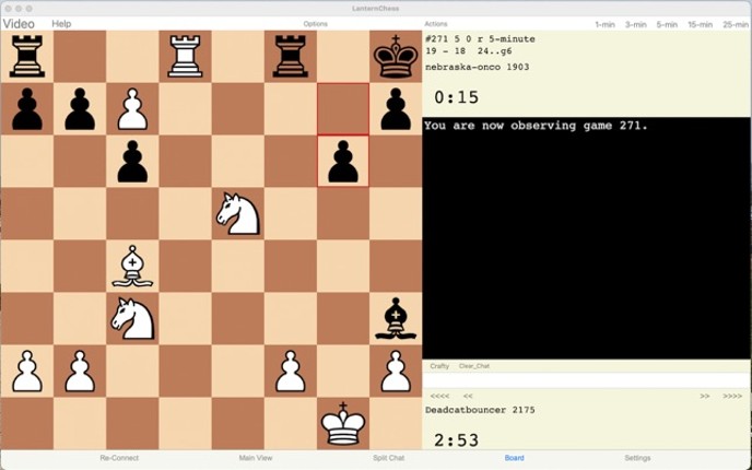 Lantern Chess - ICC Online screenshot