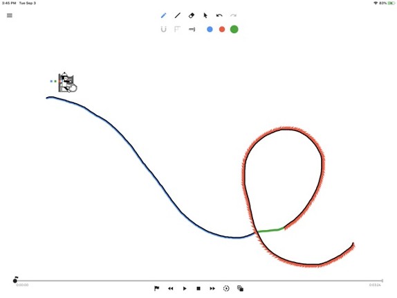 Line Rider screenshot