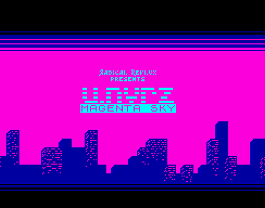 Magenta Sky Image