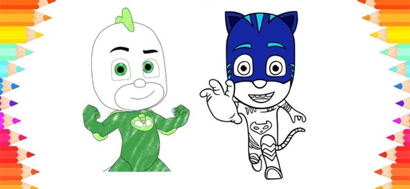 Mask Coloring Book screenshot