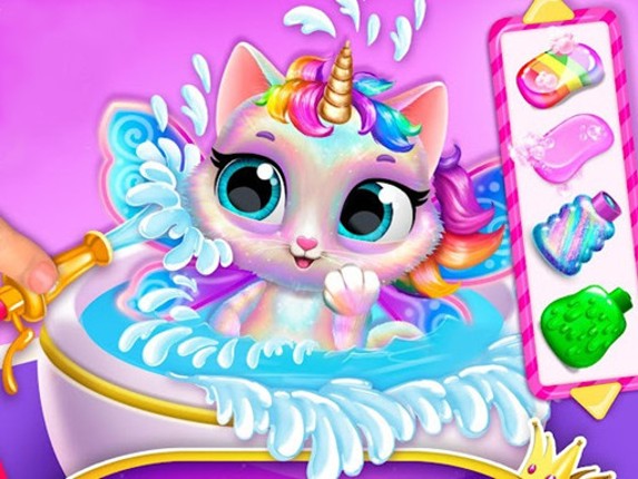 My Unicorn Cat Princess Caring Image