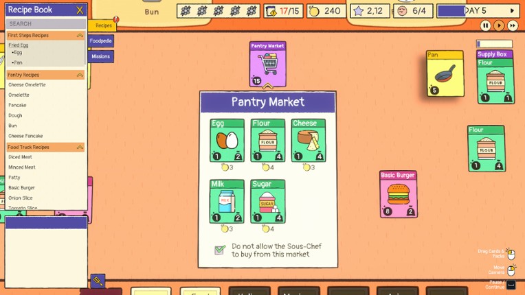 Sizzle & Stack screenshot