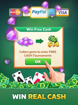 Solitaire Clash: Win Real Cash screenshot