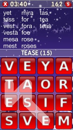 Word Shaker Christmas screenshot