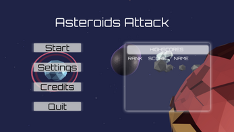 Asteroids Attack screenshot