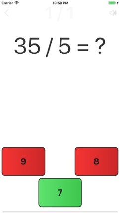calc quiz screenshot