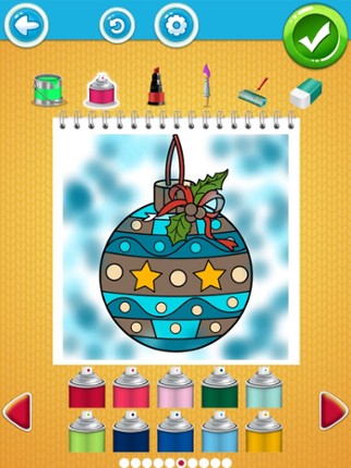 Christmas Coloring Pages Book screenshot