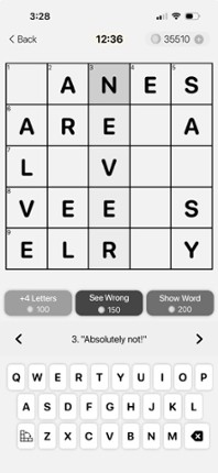 Classic Crossword Puzzles screenshot