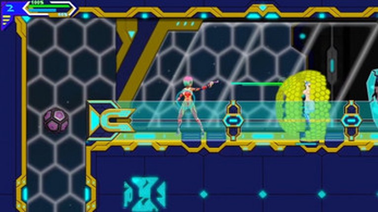 Cyber Girl 2.0 RUNNING screenshot