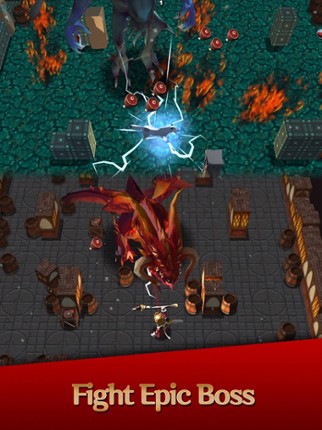 Darkest Rogue 3D : Slingshot screenshot