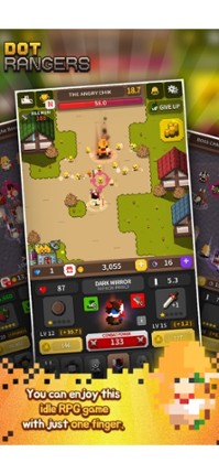 Dot Rangers Idle RPG screenshot