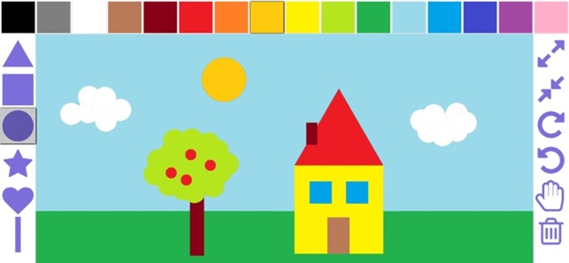 Easy draw with shapes Image