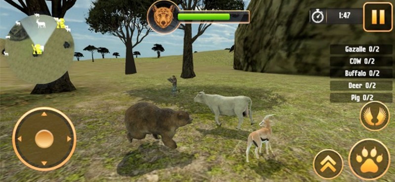 Flying Wild Animals Simulator screenshot