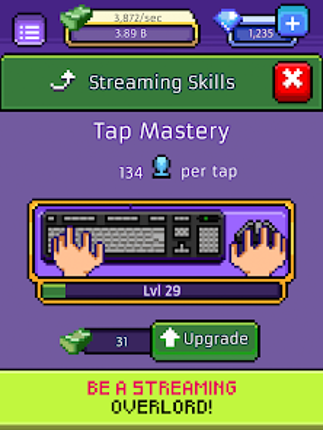 xStreamer: Idle Simulator Game screenshot