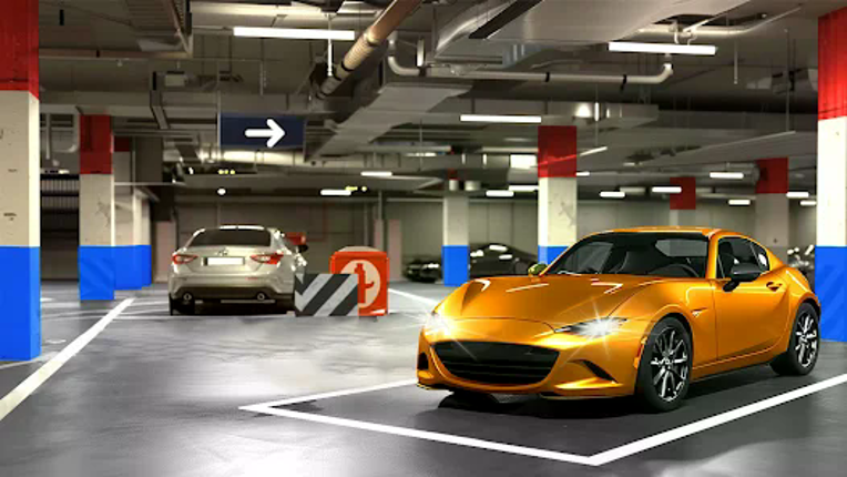 Multi Level Police Car Parking screenshot