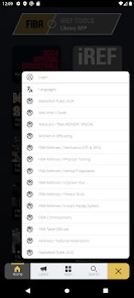 FIBA iRef Library screenshot